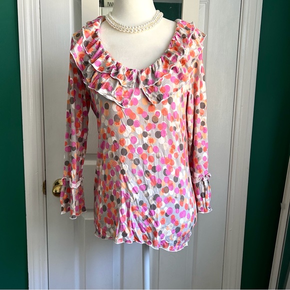 Sara Campbell Polka Dot Top Small - Picture 5 of 8